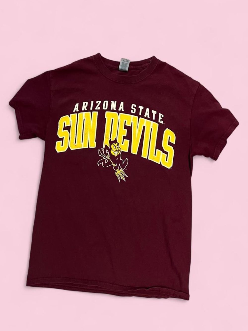 Maroon Arizona State Sun Devils Graphic Tee